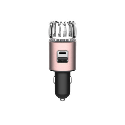 Car Air Purifier สีโรสโกลด์